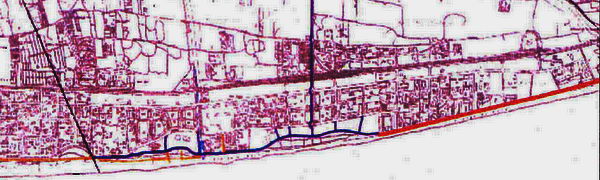Carrils bici que hi haur&agrave; a Gav&agrave; Mar una vegada estigui totalment desenvolupat el projecte de l'&Agrave;rea Bicing de l'EMT (Entitat Metropolitana del Transport)